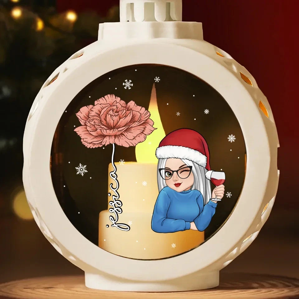 Creating My Own Holiday Magic - Family Personalized Custom Candlelight Lantern Ornament - Christmas Gift For Family Members 3 Creating My Own Holiday Magic - Family Personalized Custom Candlelight Lantern Ornament - Christmas Gift For Family Members - Image 3