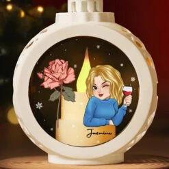 Bloom Like A Flower - Family Personalized Custom Candlelight Lantern Ornament - Christmas Gift For Family Members -Pawfect House Store 6729ccef6bb17