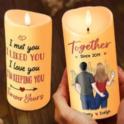 I’d Choose You, In A Hundred Lifetimes - Couple Personalized Custom LED Candle - Christmas Gift For Husband Wife, Anniversary 6 I’d Choose You, In A Hundred Lifetimes - Couple Personalized Custom LED Candle - Christmas Gift For Husband Wife, Anniversary -Pawfect House Store 672ad0c5ec395