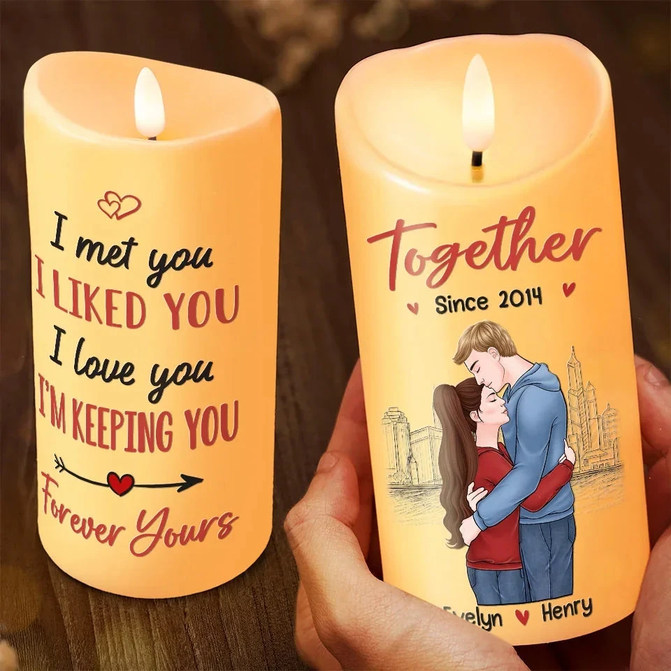 I Need You Because I Love You - Couple Personalized Custom LED Candle - Christmas Gift For Husband Wife, Anniversary 3 I Need You Because I Love You - Couple Personalized Custom LED Candle - Christmas Gift For Husband Wife, Anniversary - Image 3