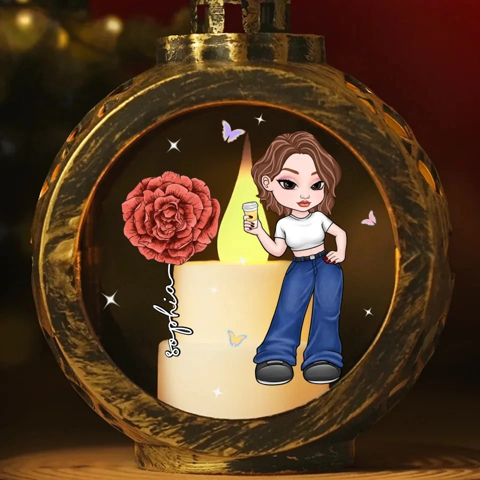 Forever My Favorite - Bestie Personalized Custom Candlelight Lantern Ornament - Christmas Gift For Best Friends, BFF, Sisters 2 Forever My Favorite - Bestie Personalized Custom Candlelight Lantern Ornament - Christmas Gift For Best Friends, BFF, Sisters - Image 2