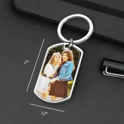 Custom Photo Friends Or Ghost Friends, We're Still Together - Bestie Personalized Custom Keychain - Gift For Best Friends, BFF, Sisters -Pawfect House Store 672b4123e35d1