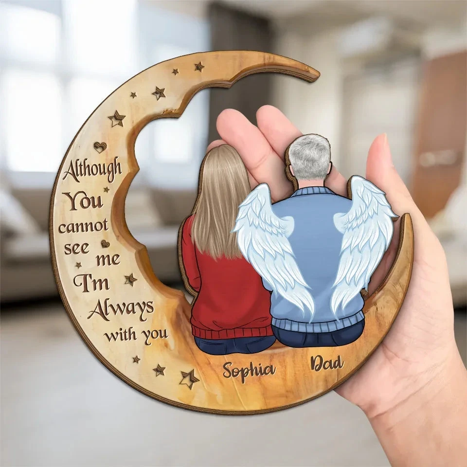 Not A Day Goes By That You're Not Missed - Memorial Personalized Custom 2-Layered Wooden Plaque With Stand - Sympathy Gift, Christmas Gift For Family Members 5 Not A Day Goes By That You're Not Missed - Memorial Personalized Custom 2-Layered Wooden Plaque With Stand - Sympathy Gift, Christmas Gift For Family Members - Image 5