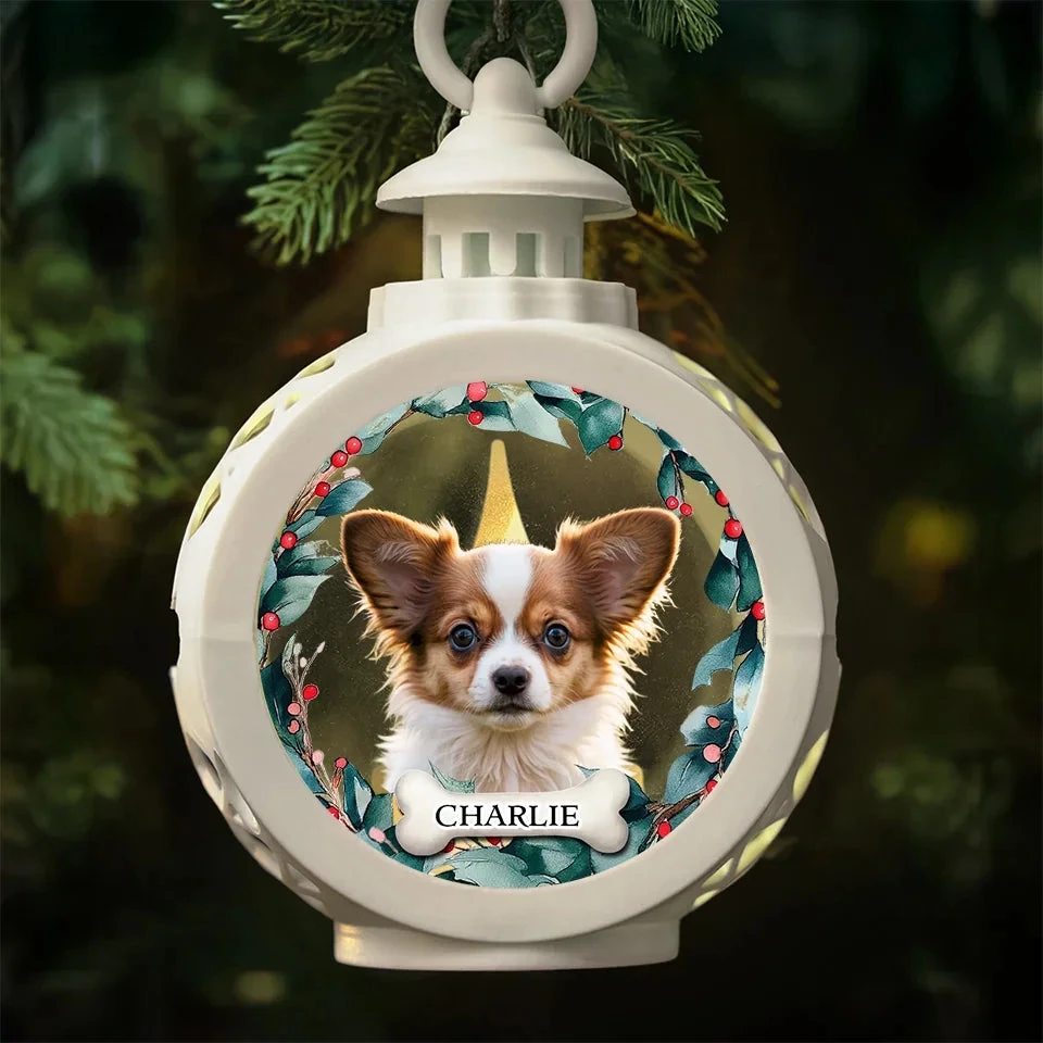 Custom Photo My Pet Is The True Spirit Of Christmas - Dog & Cat Personalized Custom Candlelight Lantern Ornament - Christmas Gift For Pet Owners, Pet Lovers 3 Custom Photo My Pet Is The True Spirit Of Christmas - Dog & Cat Personalized Custom Candlelight Lantern Ornament - Christmas Gift For Pet Owners, Pet Lovers - Image 3