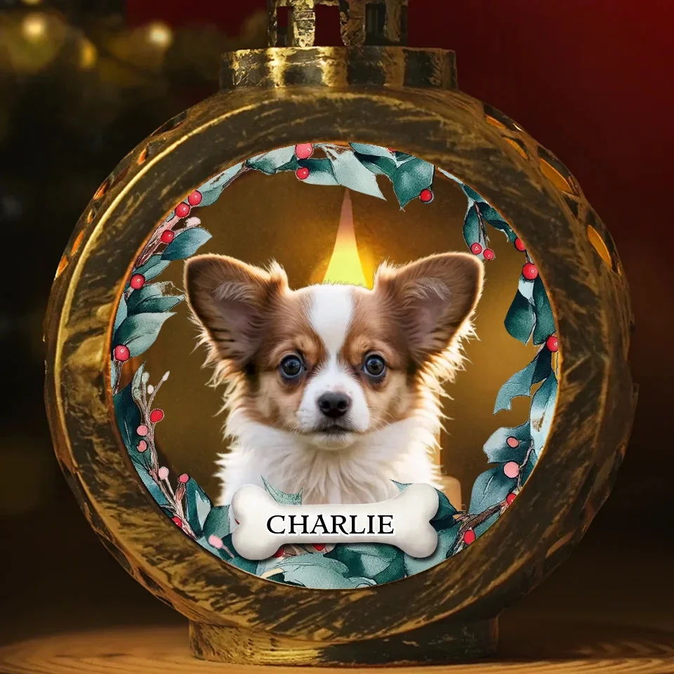 Custom Photo My Pet Is The True Spirit Of Christmas - Dog & Cat Personalized Custom Candlelight Lantern Ornament - Christmas Gift For Pet Owners, Pet Lovers 2 Custom Photo My Pet Is The True Spirit Of Christmas - Dog & Cat Personalized Custom Candlelight Lantern Ornament - Christmas Gift For Pet Owners, Pet Lovers - Image 2