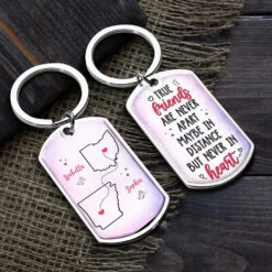 True Friends Keep Each Other In Heart - Bestie Personalized Custom Keychain - Gift For Best Friends, BFF, Sisters 8 True Friends Keep Each Other In Heart - Bestie Personalized Custom Keychain - Gift For Best Friends, BFF, Sisters -Pawfect House Store 672c6e79d5a1a