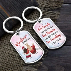 Our Friendship Is Endless - Bestie Personalized Custom Keychain - Gift For Best Friends, BFF, Sisters 8 Our Friendship Is Endless - Bestie Personalized Custom Keychain - Gift For Best Friends, BFF, Sisters -Pawfect House Store 672ca07d24291