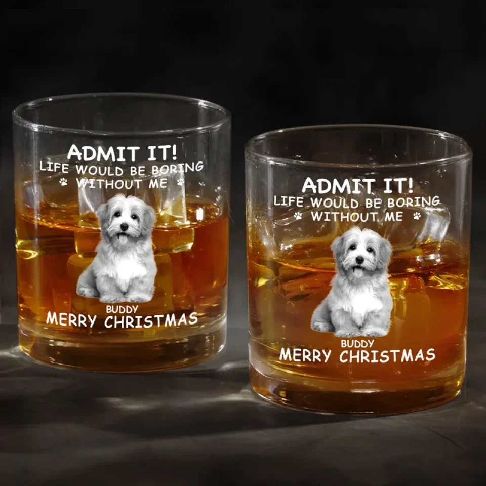 Custom Photo Pets Make Us Better Humans - Dog & Cat Personalized Custom Whiskey Glass - Gift For Pet Owners, Pet Lovers 4 Custom Photo Pets Make Us Better Humans - Dog & Cat Personalized Custom Whiskey Glass - Gift For Pet Owners, Pet Lovers - Image 4