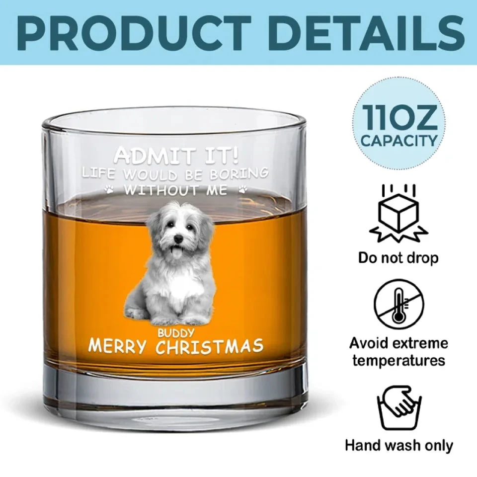 Custom Photo Pets Make Us Better Humans - Dog & Cat Personalized Custom Whiskey Glass - Gift For Pet Owners, Pet Lovers 5 Custom Photo Pets Make Us Better Humans - Dog & Cat Personalized Custom Whiskey Glass - Gift For Pet Owners, Pet Lovers - Image 5