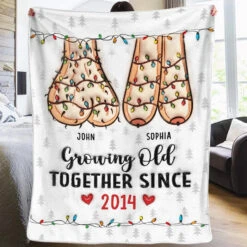 I Want To Spend The Rest Of My Life With You, Growing Old Together - Couple Personalized Custom 3D Inflated Effect Printed Blanket - Christmas Gift For Husband Wife, Anniversary 10 I Want To Spend The Rest Of My Life With You, Growing Old Together - Couple Personalized Custom 3D Inflated Effect Printed Blanket - Christmas Gift For Husband Wife, Anniversary -Pawfect House Store 6731b20b94236