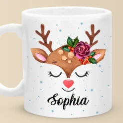 Love The Giver More Than The Gift, Christmas Icon - Family Personalized Custom Mug - Christmas Gift For Family Members