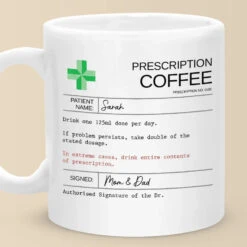 Take Life With A Spoonful Of Humor - Family Personalized Custom Mug - Funny Gift For Yourself, Family Members