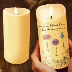 The Earth Laughs In Flowers - Bestie Personalized Custom LED Candle - Christmas Gift For Best Friends, BFF, Sisters 6 The Earth Laughs In Flowers - Bestie Personalized Custom LED Candle - Christmas Gift For Best Friends, BFF, Sisters -Pawfect House Store 67370cf6cbe99