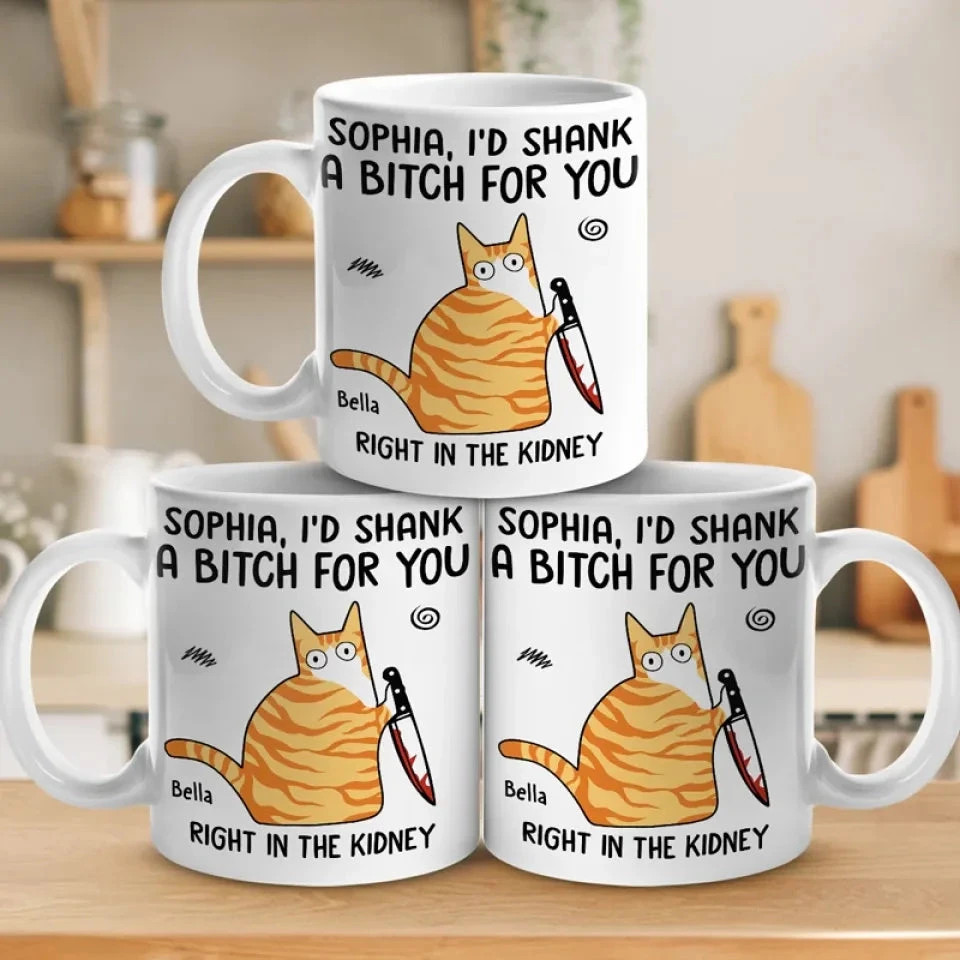 Laughing With You Is My Favorite Thing - Friend Personalized Custom Mug - Gift For Best Friends, Sisters, Family Members, Coworkers 4 Laughing With You Is My Favorite Thing - Friend Personalized Custom Mug - Gift For Best Friends, Sisters, Family Members, Coworkers - Image 4