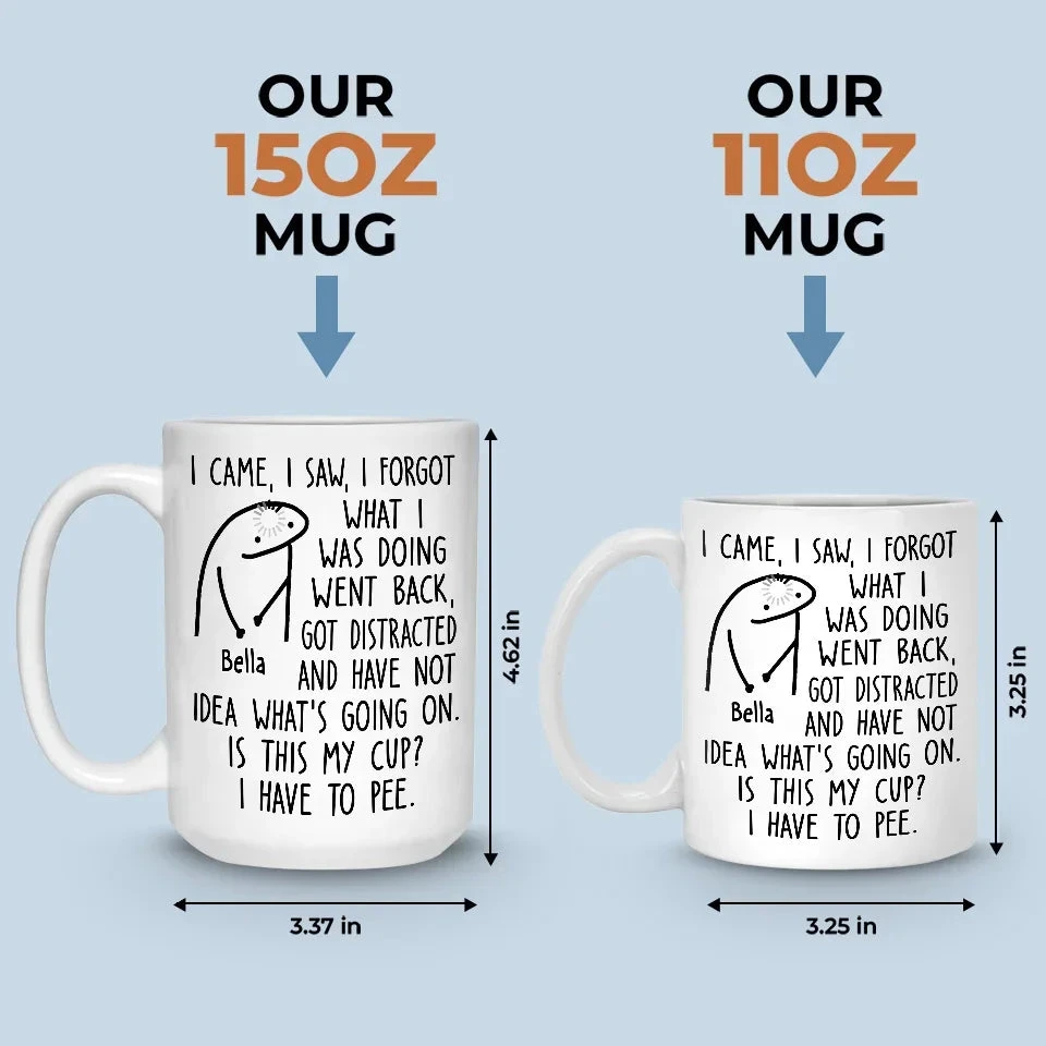 Forgetting Stuff Is My Cardio - Friend Personalized Custom Mug - Christmas Gift, Birthday Gift For Best Friends, Family Members, Coworkers, Yourself 5 Forgetting Stuff Is My Cardio - Friend Personalized Custom Mug - Christmas Gift, Birthday Gift For Best Friends, Family Members, Coworkers, Yourself - Image 5