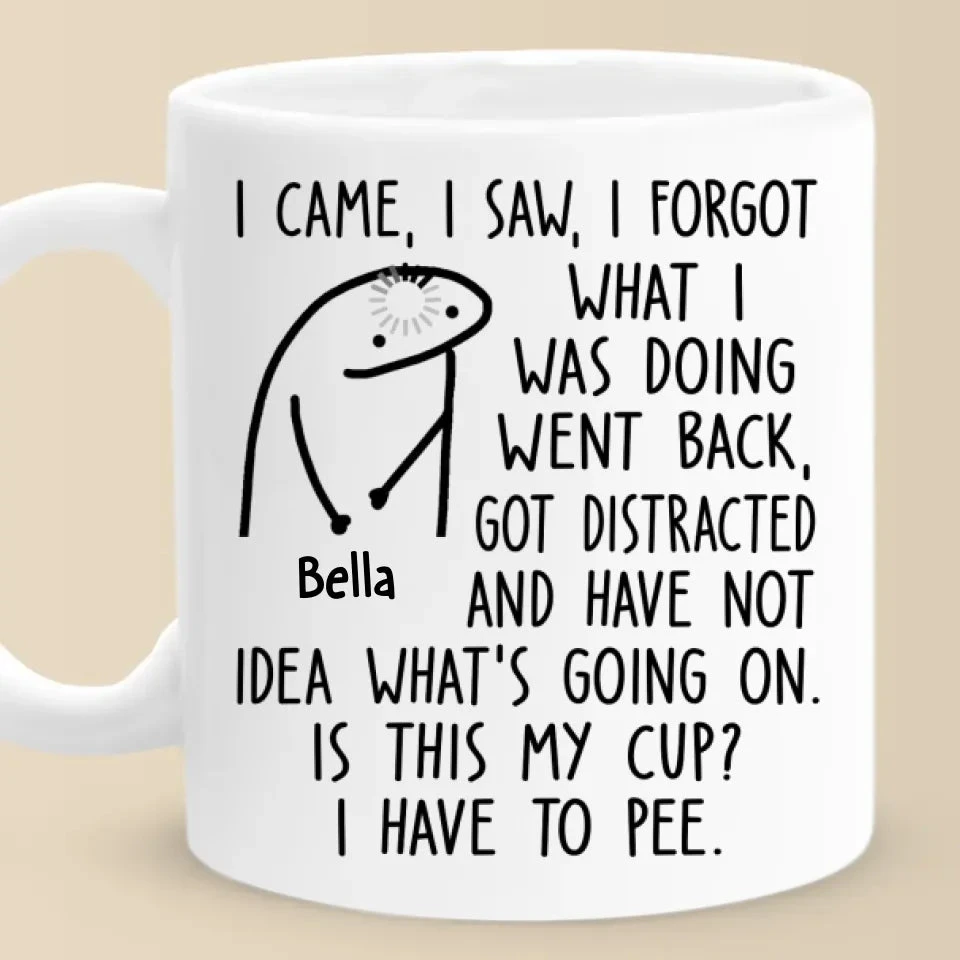 Forgetting Stuff Is My Cardio - Friend Personalized Custom Mug - Christmas Gift, Birthday Gift For Best Friends, Family Members, Coworkers, Yourself 2 Forgetting Stuff Is My Cardio - Friend Personalized Custom Mug - Christmas Gift, Birthday Gift For Best Friends, Family Members, Coworkers, Yourself - Image 2