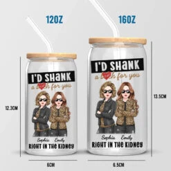 The Best Friends Make You Question Why You Bothered With Normalcy - Bestie Personalized Custom Glass Cup, Iced Coffee Cup - Christmas Gift For Best Friends, BFF, Sisters 10 The Best Friends Make You Question Why You Bothered With Normalcy - Bestie Personalized Custom Glass Cup, Iced Coffee Cup - Christmas Gift For Best Friends, BFF, Sisters -Pawfect House Store 673ab08fe9a57