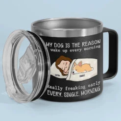 My Pets Are The Reason I Wake Up Every Morning - Dog & Cat Personalized Custom 14oz Stainless Steel Tumbler With Handle - Christmas Gift For Pet Owners, Pet Lovers 11 My Pets Are The Reason I Wake Up Every Morning - Dog & Cat Personalized Custom 14oz Stainless Steel Tumbler With Handle - Christmas Gift For Pet Owners, Pet Lovers -Pawfect House Store 673eb74815370
