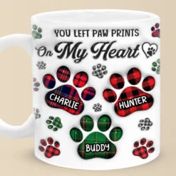 No Greater Companion, No Better Friend - Memorial Personalized Custom 3D Inflated Effect Printed Mug - Sympathy Gift, Christmas Gift For Pet Owners, Pet Lovers