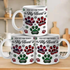 No Greater Companion, No Better Friend - Memorial Personalized Custom 3D Inflated Effect Printed Mug - Sympathy Gift, Christmas Gift For Pet Owners, Pet Lovers -Pawfect House Store 673efe1e1eea4