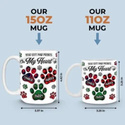 No Greater Companion, No Better Friend - Memorial Personalized Custom 3D Inflated Effect Printed Mug - Sympathy Gift, Christmas Gift For Pet Owners, Pet Lovers -Pawfect House Store 673efe221757f