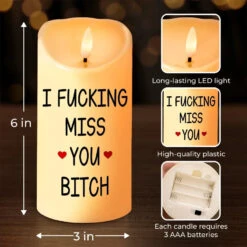 I Dream Of Living Closer To You - Bestie Personalized Custom LED Candle - Christmas Gift For Best Friends, BFF, Sisters 7 I Dream Of Living Closer To You - Bestie Personalized Custom LED Candle - Christmas Gift For Best Friends, BFF, Sisters -Pawfect House Store 673f0139a75e3