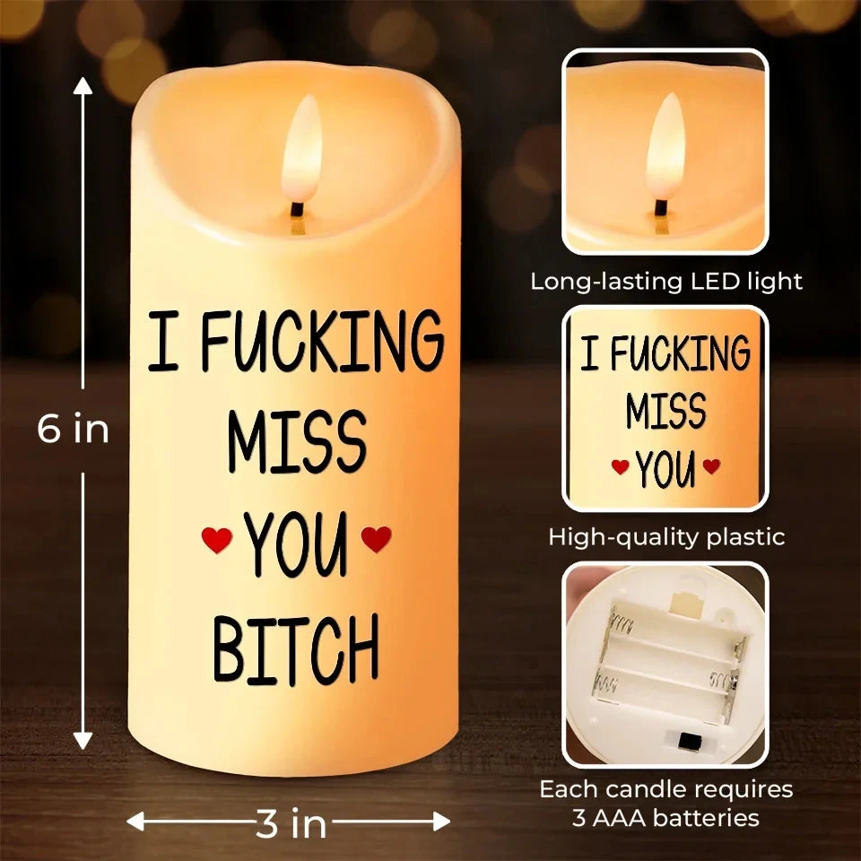 I Dream Of Living Closer To You - Bestie Personalized Custom LED Candle - Christmas Gift For Best Friends, BFF, Sisters 4 I Dream Of Living Closer To You - Bestie Personalized Custom LED Candle - Christmas Gift For Best Friends, BFF, Sisters - Image 4