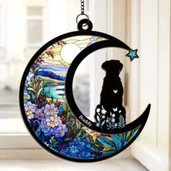 You Are The Reason My Heart Is Full And My Life Is Brighter - Memorial Personalized Window Hanging Suncatcher - Sympathy Gift For Pet Owners, Pet Lovers