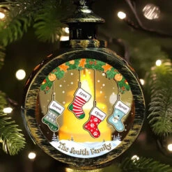 Christmas Cookies Pretty Much Sum Up My Family - Family Personalized Custom Candlelight Lantern Ornament - Christmas Gift For Family Members 10 Christmas Cookies Pretty Much Sum Up My Family - Family Personalized Custom Candlelight Lantern Ornament - Christmas Gift For Family Members -Pawfect House Store 674016f3e57f3