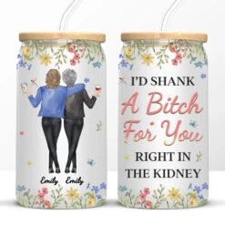 Partners In Crime And Everything Fine - Bestie Personalized Custom Glass Cup, Iced Coffee Cup - Christmas Gift For Best Friends, BFF, Sisters 11 Partners In Crime And Everything Fine - Bestie Personalized Custom Glass Cup, Iced Coffee Cup - Christmas Gift For Best Friends, BFF, Sisters -Pawfect House Store 67404bcd6f3da