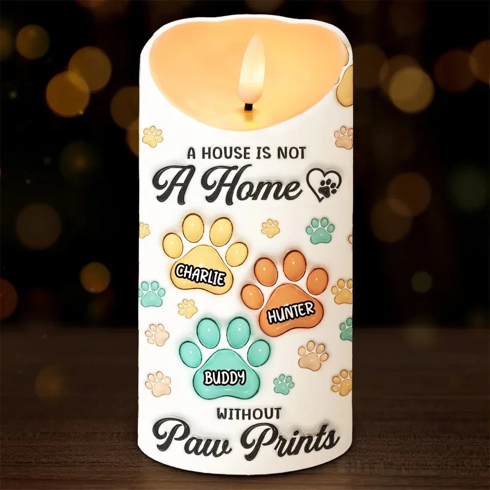 Fur Babies Make Life Sweeter - Dog & Cat Personalized Custom 3D Inflated Effect Printed LED Candle - Christmas Gift For Pet Owners, Pet Lovers 1 Fur Babies Make Life Sweeter - Dog & Cat Personalized Custom 3D Inflated Effect Printed LED Candle - Christmas Gift For Pet Owners, Pet Lovers
