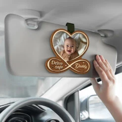 Custom Photo Drive Safe, I Love You - Family Personalized Custom Car Visor Clip - Christmas Gift For Family Members 7 Custom Photo Drive Safe, I Love You - Family Personalized Custom Car Visor Clip - Christmas Gift For Family Members -Pawfect House Store 674167eca89f5