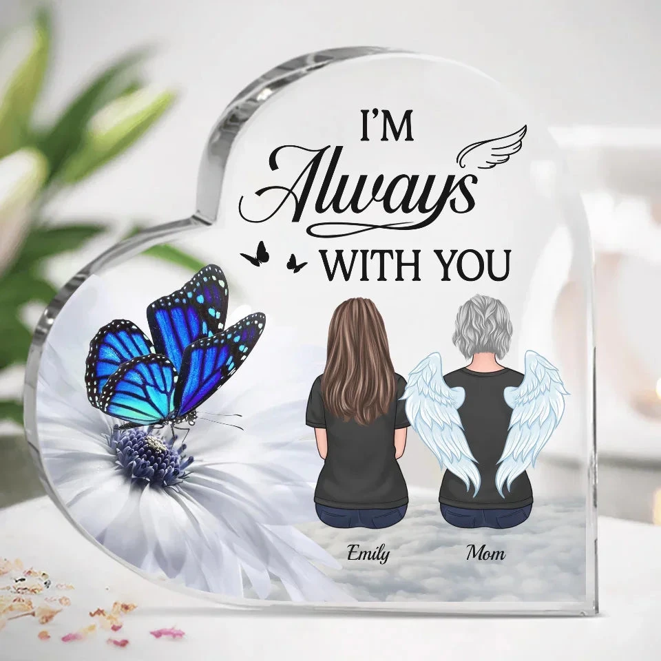 Your Love Leaves A Lasting Legacy - Memorial Personalized Custom Heart Shaped Acrylic Plaque - Sympathy Gift For Family Members 1 Your Love Leaves A Lasting Legacy - Memorial Personalized Custom Heart Shaped Acrylic Plaque - Sympathy Gift For Family Members