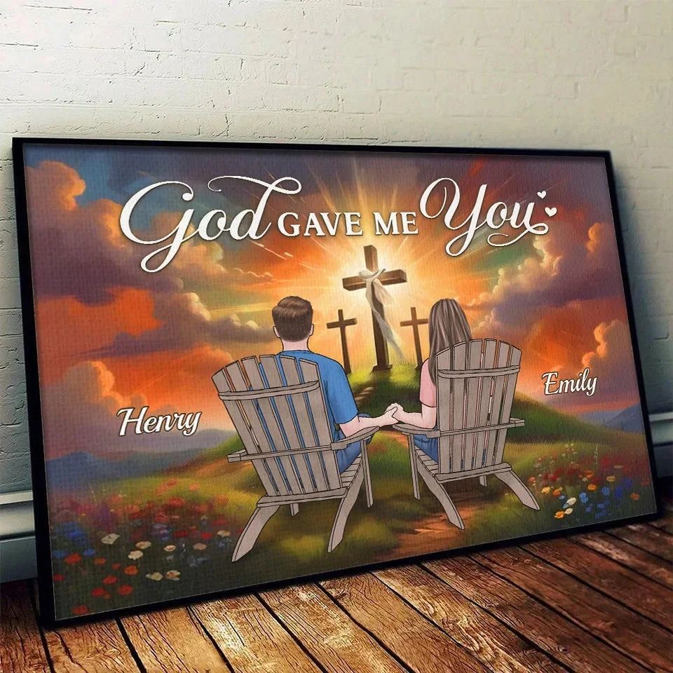 Favorite Person, Favorite Place - Couple Personalized Custom Horizontal Poster - Gift For Husband Wife, Anniversary 4 Favorite Person, Favorite Place - Couple Personalized Custom Horizontal Poster - Gift For Husband Wife, Anniversary - Image 4