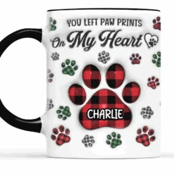 No Greater Companion, No Better Friend - Memorial Personalized Custom 3D Inflated Effect Printed Mug - Sympathy Gift, Christmas Gift For Pet Owners, Pet Lovers -Pawfect House Store 674e872960905