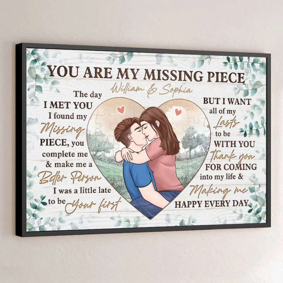 Thank You For Coming Into My Life - Couple Personalized Custom Horizontal Poster - Gift For Husband Wife, Anniversary 1 Thank You For Coming Into My Life - Couple Personalized Custom Horizontal Poster - Gift For Husband Wife, Anniversary