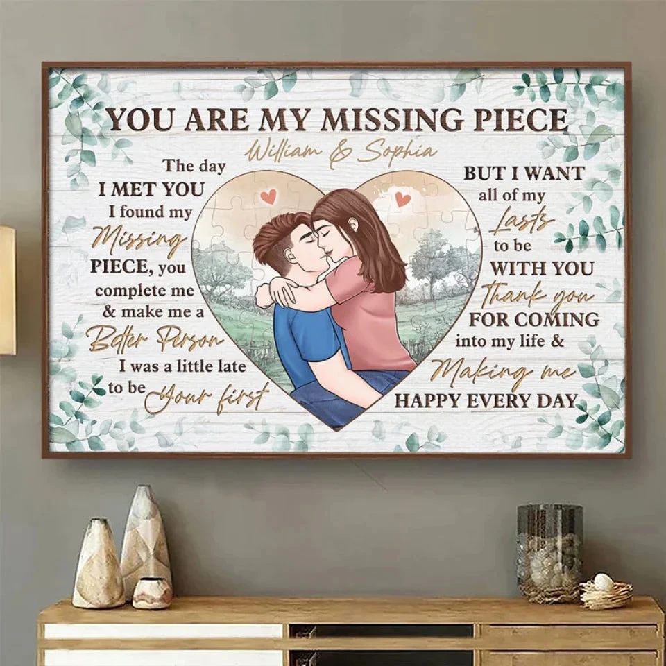 Thank You For Coming Into My Life - Couple Personalized Custom Horizontal Poster - Gift For Husband Wife, Anniversary 3 Thank You For Coming Into My Life - Couple Personalized Custom Horizontal Poster - Gift For Husband Wife, Anniversary - Image 3
