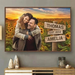 Custom Photo I Love You Like Sunflower Loves The Sun - Couple Personalized Custom Horizontal Poster - Gift For Husband Wife, Anniversary 9 Custom Photo I Love You Like Sunflower Loves The Sun - Couple Personalized Custom Horizontal Poster - Gift For Husband Wife, Anniversary -Pawfect House Store 674e96cd54811