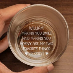 Our Love Story Is My Favorite Tale - Couple Personalized Custom Whiskey Glass - Gift For Husband Wife, Anniversary 9 Our Love Story Is My Favorite Tale - Couple Personalized Custom Whiskey Glass - Gift For Husband Wife, Anniversary -Pawfect House Store 6751210380d49