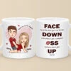 Your Love Is My Sweetest Sin - Couple Personalized Custom Mug - Christmas Gift For Husband Wife, Anniversary