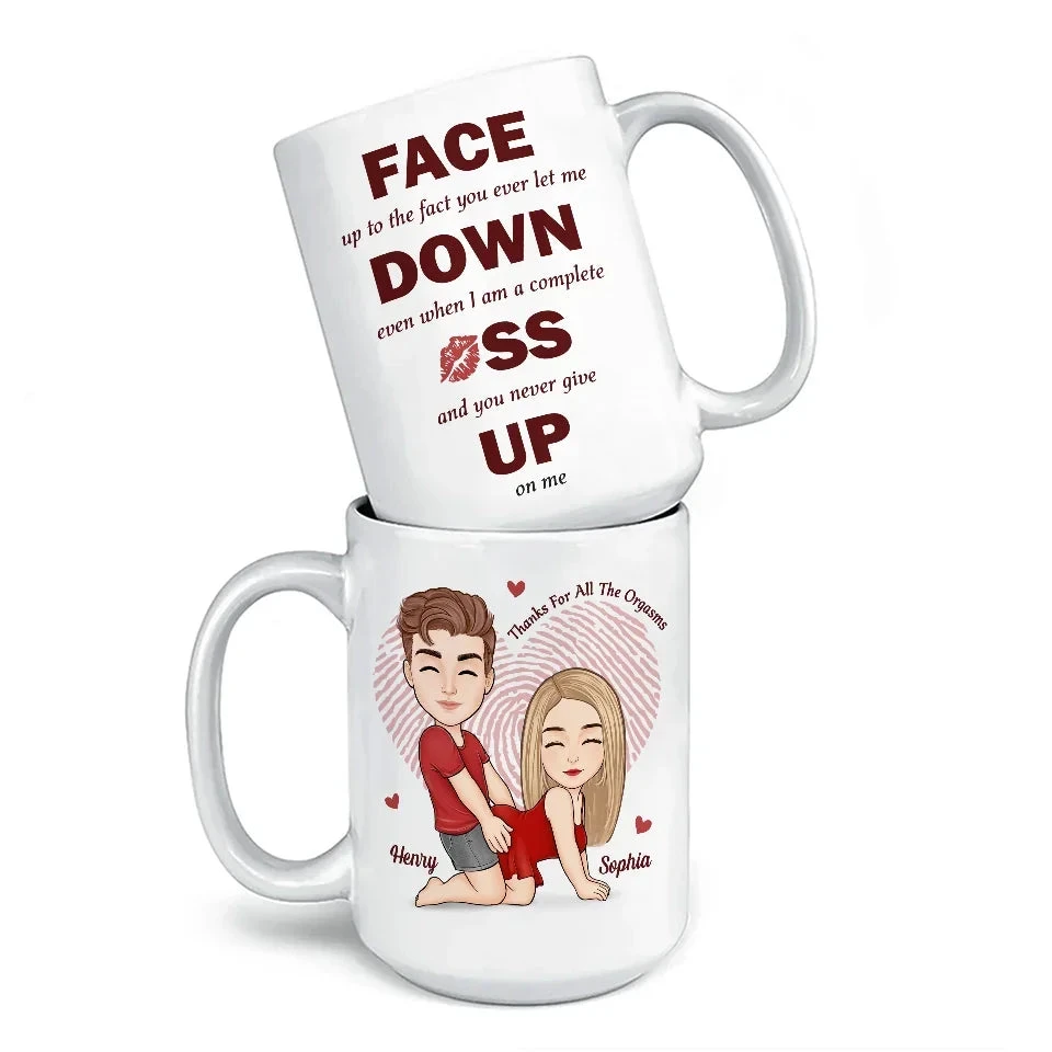 Your Love Is My Sweetest Sin - Couple Personalized Custom Mug - Christmas Gift For Husband Wife, Anniversary 4 Your Love Is My Sweetest Sin - Couple Personalized Custom Mug - Christmas Gift For Husband Wife, Anniversary - Image 4