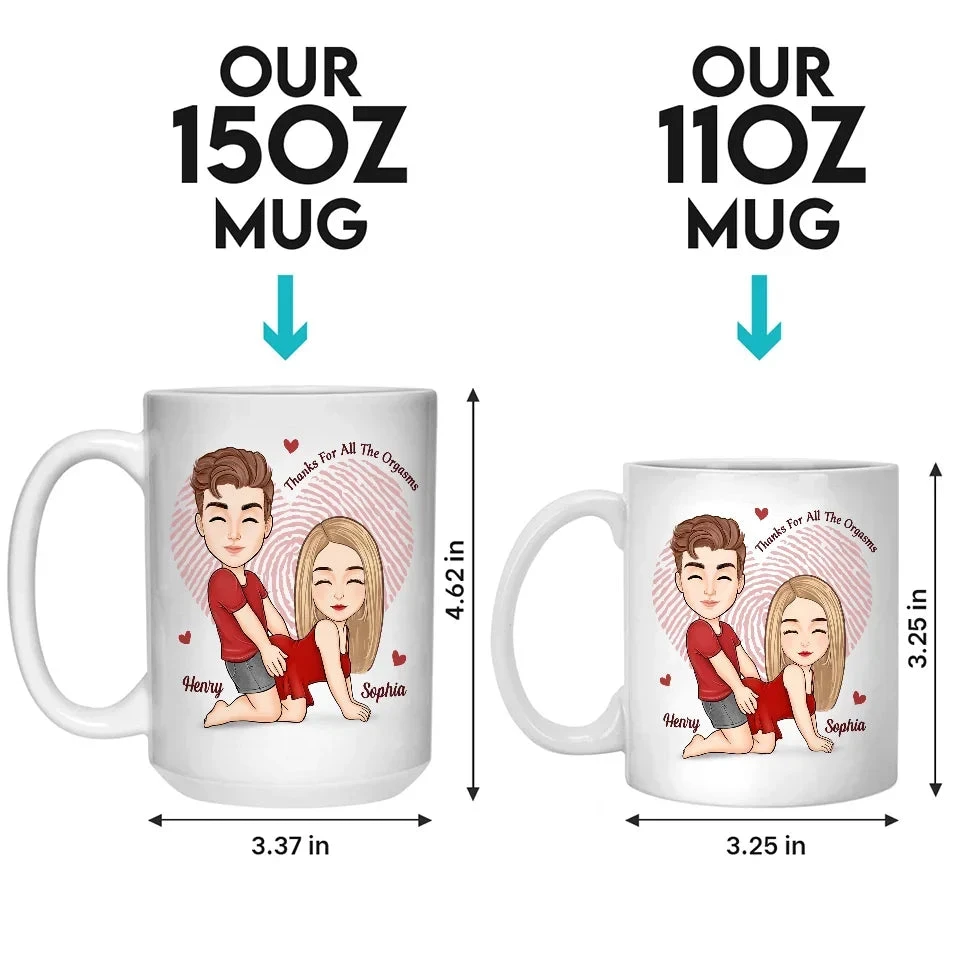 Your Love Is My Sweetest Sin - Couple Personalized Custom Mug - Christmas Gift For Husband Wife, Anniversary 5 Your Love Is My Sweetest Sin - Couple Personalized Custom Mug - Christmas Gift For Husband Wife, Anniversary - Image 5