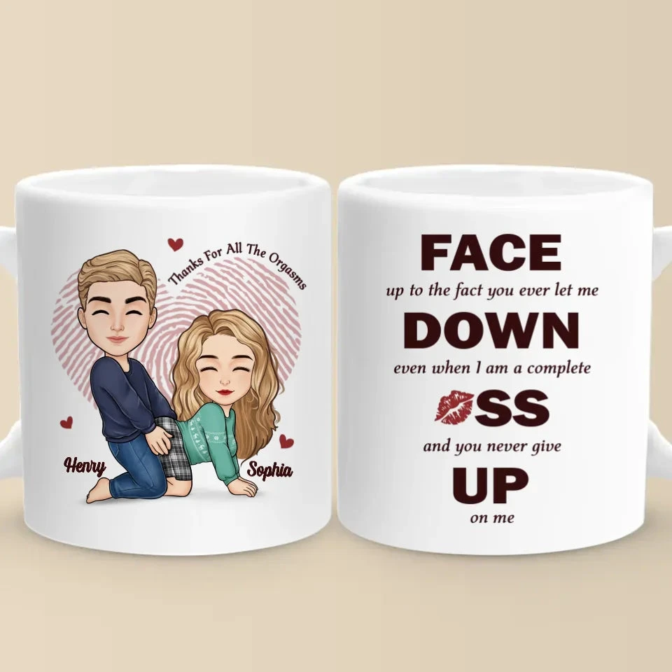 Your Love Is My Sweetest Sin - Couple Personalized Custom Mug - Christmas Gift For Husband Wife, Anniversary 2 Your Love Is My Sweetest Sin - Couple Personalized Custom Mug - Christmas Gift For Husband Wife, Anniversary - Image 2