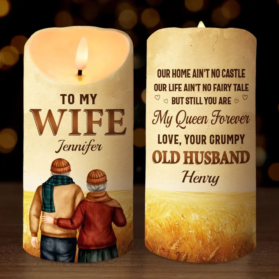 Love Is You And Me, Always - Couple Personalized Custom LED Candle - Christmas Gift For Husband Wife, Anniversary 1 Love Is You And Me, Always - Couple Personalized Custom LED Candle - Christmas Gift For Husband Wife, Anniversary