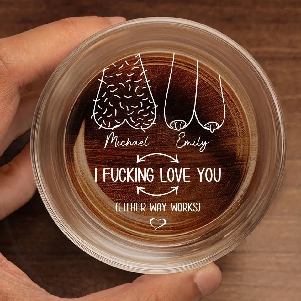 You Are My Heart’s Greatest Joy - Couple Personalized Custom Whiskey Glass - Gift For Husband Wife, Anniversary 2 You Are My Heart’s Greatest Joy - Couple Personalized Custom Whiskey Glass - Gift For Husband Wife, Anniversary - Image 2