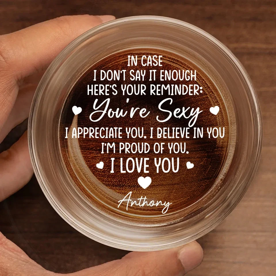 I Found My Forever In You - Couple Personalized Custom Whiskey Glass - Gift For Husband Wife, Anniversary 2 I Found My Forever In You - Couple Personalized Custom Whiskey Glass - Gift For Husband Wife, Anniversary - Image 2
