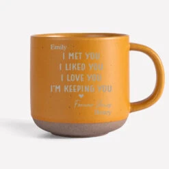 My Heart Has Chosen You - Couple Personalized Custom Pottery Mug - Gift For Husband Wife, Anniversary 14 My Heart Has Chosen You - Couple Personalized Custom Pottery Mug - Gift For Husband Wife, Anniversary -Pawfect House Store 6757b8824b2e2 a17a36c8 8381 4894 b706 80fac71fe835