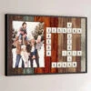 Custom Photo Heart Full Of Love, Home Full Of Family - Family Personalized Custom Horizontal Poster - Christmas Gift For Family Members