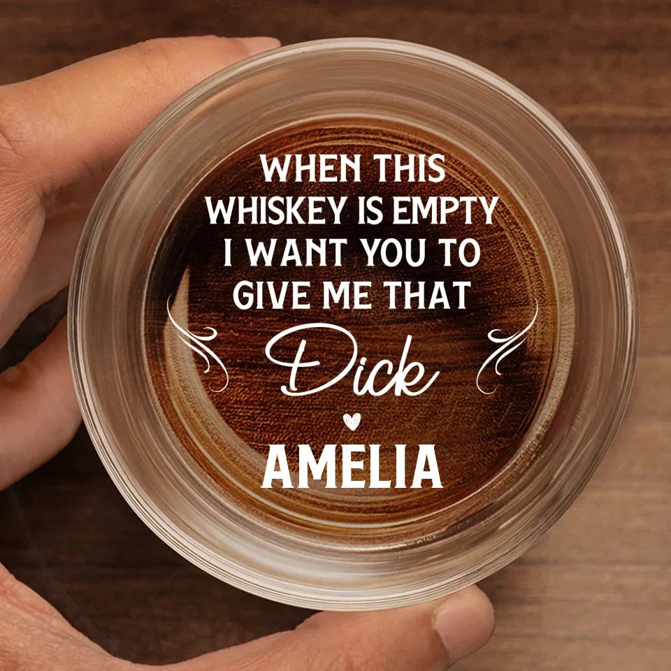 Infinite Love, No Limits In Sight - Couple Personalized Custom Whiskey Glass - Gift For Husband Wife, Anniversary 2 Infinite Love, No Limits In Sight - Couple Personalized Custom Whiskey Glass - Gift For Husband Wife, Anniversary - Image 2