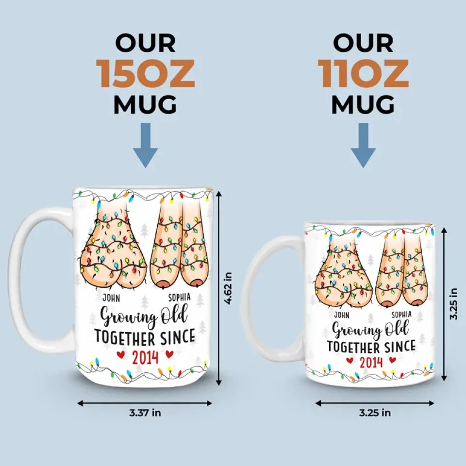 Our Love Is A Beautiful Blend Of Sweetness - Couple Personalized Custom Mug - Gift For Husband Wife, Anniversary 5 Our Love Is A Beautiful Blend Of Sweetness - Couple Personalized Custom Mug - Gift For Husband Wife, Anniversary - Image 5